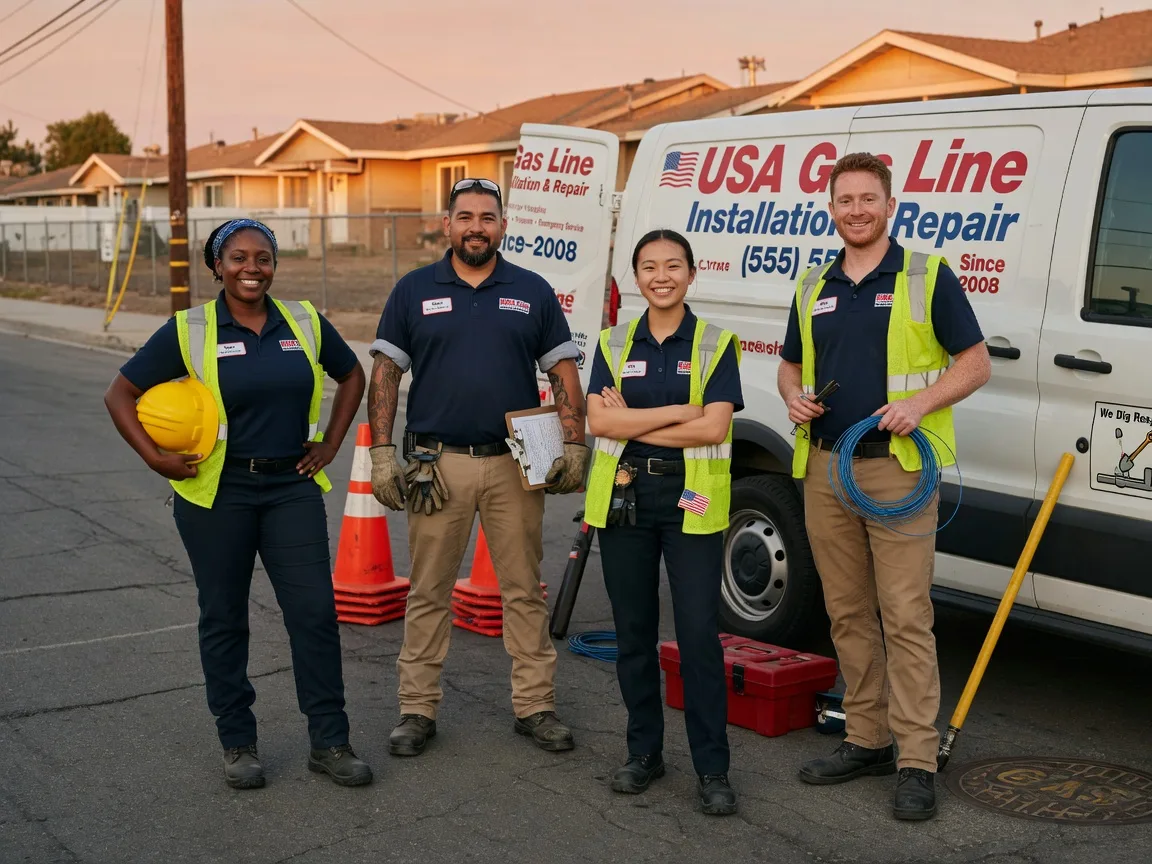 Gas Line Installation company in Ayrshire, IA